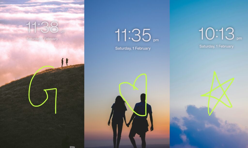 Gesture Lock Screen App 2025