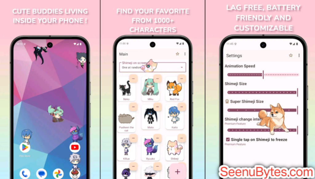 Shimeji Apk Download for Android 2025