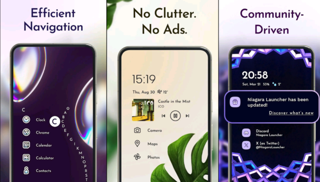 Niagara Launcher Pro Apk 2025